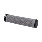 Wag Coppia manopole Wave Lock-On Grigio Nero 1